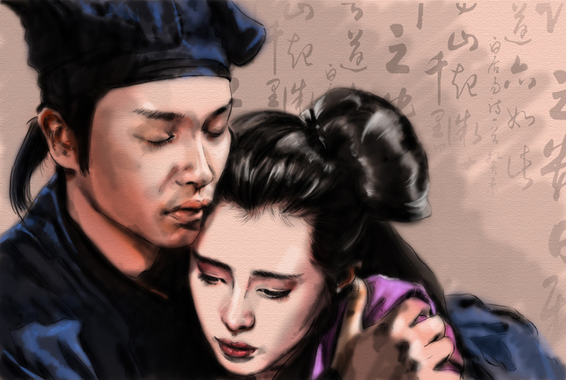 王祖贤与张国荣主演<em>影片</em>《倩女<em>幽魂</em>》